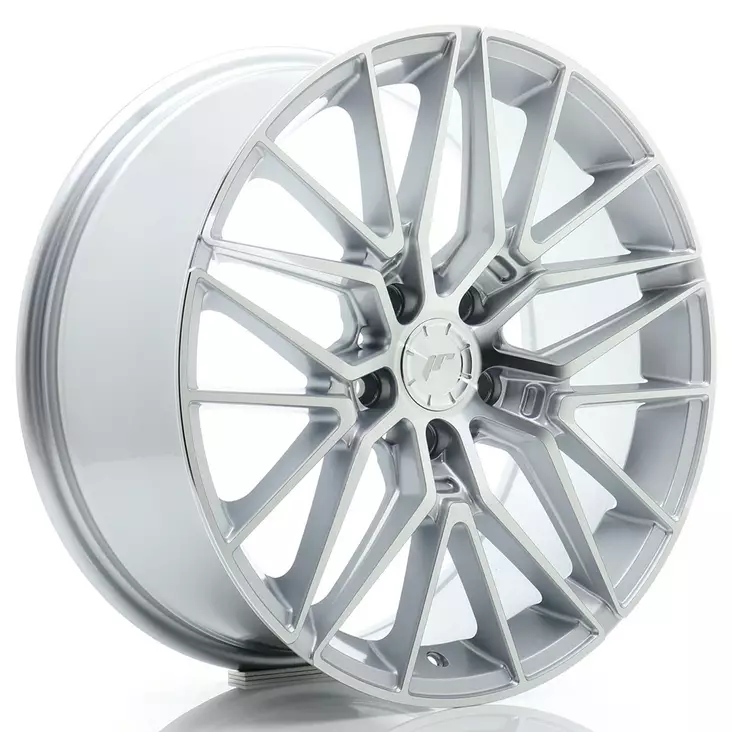 JR Wheels JR38 18x8 ET42 5x112 Silver Machined Face - Japan Racing vanteet - 5902211974192 - 1