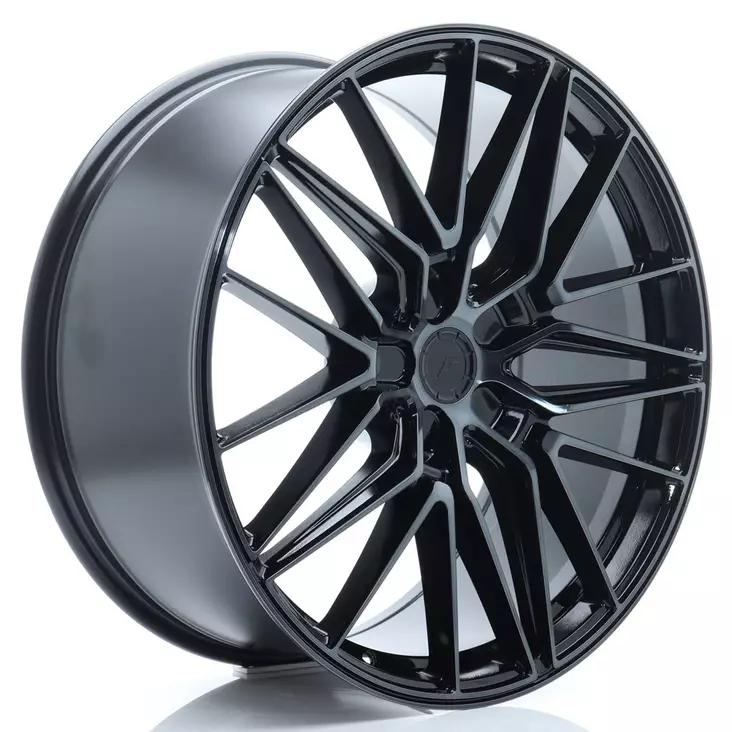 JR Wheels JR38 22x10 ET20-57 5H BLANK Black Brushed w/Tinted Face - Japan Racing vanteet - 5902211968542 - 1