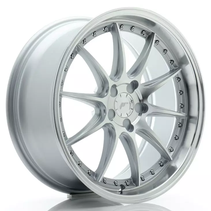JR Wheels JR41 19x8,5 ET15-35 5H BLANK Silver Machined Face - Japan Racing vanteet - 5906871150002 - 1