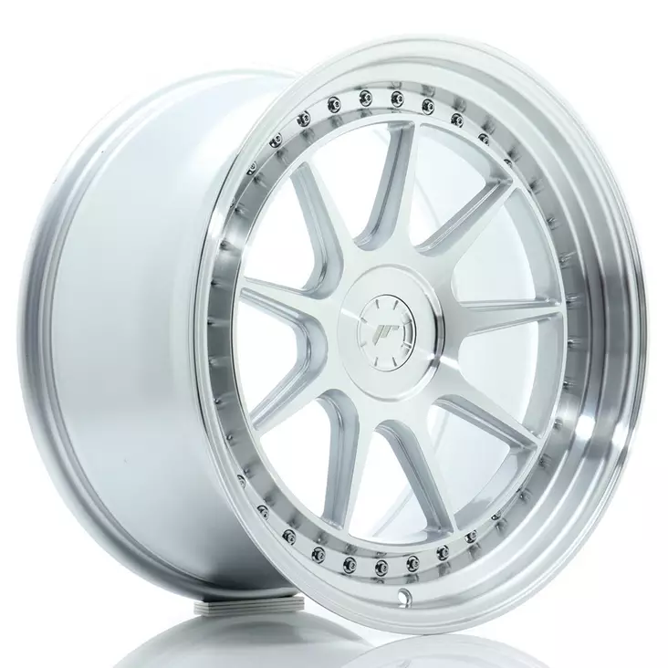 JR Wheels JR47 19x10 ET15-40 5H BLANK Silver Machined Face - Japan Racing vanteet - 5902211994442 - 1