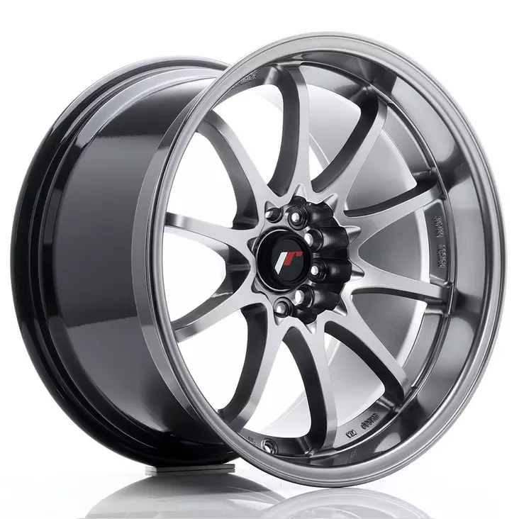 JR Wheels JR5 18x10,5 ET12 5x114,3 Hyper Black - Japan Racing vanteet - 5902211907602 - 1