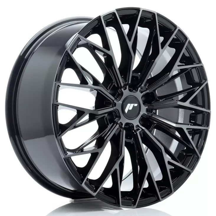 JR Wheels JRX12 20x9 ET20 6x139.7 Black Machined w/Tinted Face - Japan Racing vanteet - 5902211985402 - 1