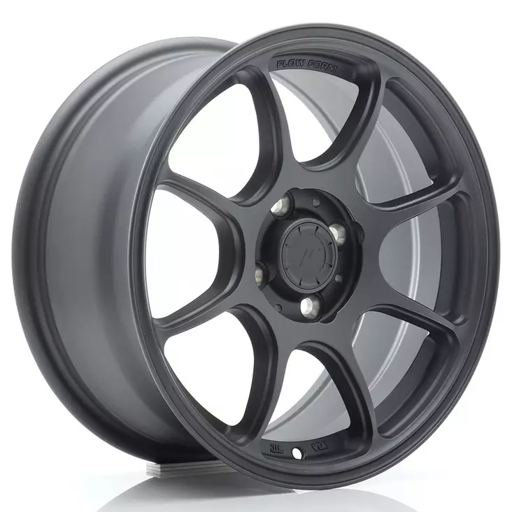 JR Wheels SL04 15x7 ET38 4x100 Matt Gun Metal - Japan Racing vanteet - 5902211973232 - 1