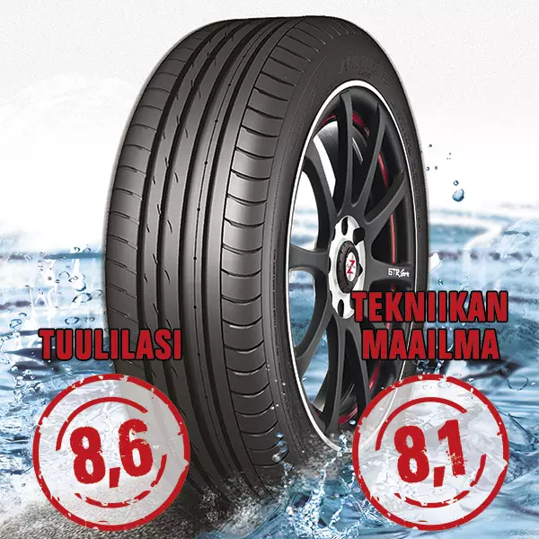 Sportnex AS-2+ TM- ja Tuulilasi-testimenestys 275/40-18 - Rengasvalikoima - VT144912 - 1