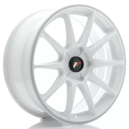 JR Wheels JR11 18x7,5 ET40 5x120 White - Japan Racing vanteet - 5906871176743 - 1