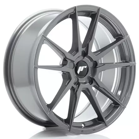 JR Wheels JR21 18x8,5 ET45 5x108 Hyper Gray - Japan Racing vanteet - 5906871113793 - 1