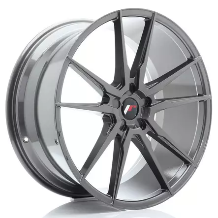 JR Wheels JR21 22x10,5 ET15-52 5H BLANK Hyper Gray - Japan Racing vanteet - 5902211951643 - 1