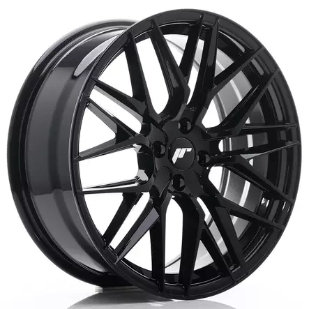 JR Wheels JR28 18x7,5 ET40 4x100 Gloss Black - Japan Racing vanteet - 5902211954323 - 1