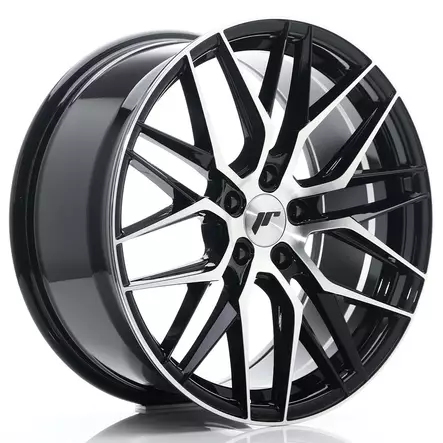 JR Wheels JR28 19x8,5 ET40 5x112 Gloss Black Machined Face - Japan Racing vanteet - 5902211938613 - 1