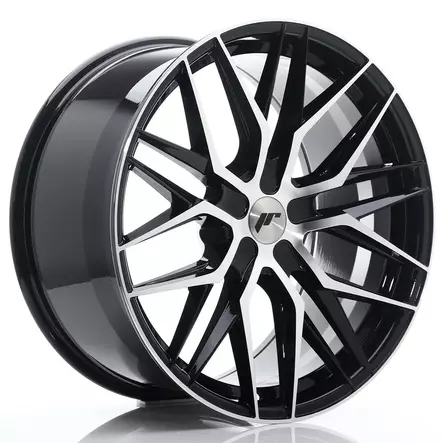 JR Wheels JR28 21x10,5 ET15-55 5H BLANK Gloss Black Machined Face - Japan Racing vanteet - 5902211938163 - 1