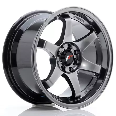 JR Wheels JR3 15x8 ET25 4x100/108 Hyper Black - Japan Racing vanteet - 5902211908913 - 1