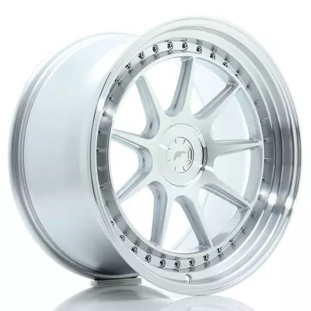 JR Wheels JR47 19x9,5 ET15-35 5H BLANK Silver Machined Face - Japan Racing vanteet - 5902211994503 - 1
