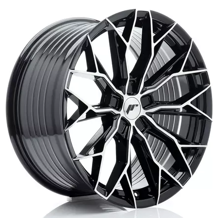 JR Wheels JR49 19x9,5 ET20-45 5H BLANK Gloss Black Machined Face - Japan Racing vanteet - 5906871104333 - 1