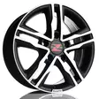 Cavallo BlackPolish Pakettiautoihin 7.5x17 - Alumiinivanteet muut merkit - 6438431003293 - 1