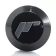Center Cap JR3 Black + Silver "JR" letters - Vanteiden keskikupit - 5902211994633 - 1