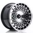 JR Wheels JR14 15x8 ET20-25 Blank Gloss Black Machined Face - Japan Racing vanteet - 5902211912743 - 1