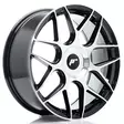 JR Wheels JR18 18x7,5 ET40 5x120 Black Machined - Japan Racing vanteet - 5906871114363 - 1