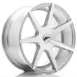 JR Wheels JR20 18x8,5 ET25-40 Blank Silver Machined - Japan Racing vanteet - 5902211914983 - 1