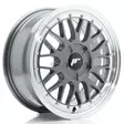 JR Wheels JR23 16x7 ET20-45 5H BLANK Hyper Gray w/Machined Lip - Japan Racing vanteet - 5902211994923 - 1