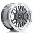 JR Wheels JR23 16x8 ET20-45 4H BLANK Hyper Gray w/Machined Lip - Japan Racing vanteet - 5902211983903 - 1