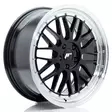 JR Wheels JR23 19x8,5 ET45 5x112 Gloss Black w/Machined Lip - Japan Racing vanteet - 5902211995463 - 1