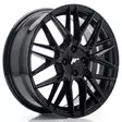 JR Wheels JR28 17x7 ET40 4x100 Glossy Black - Japan Racing vanteet - 5902211957843 - 1