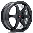 JR Wheels JR3 17x7 ET20-42 5H BLANK Matt Black - Japan Racing vanteet - 5902211987093 - 1