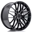 JR Wheels JR38 18x8 ET42 5x112 Black Machined w/Tinted Face - Japan Racing vanteet - 5902211974123 - 1
