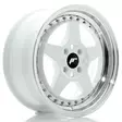 JR Wheels JR6 16x7 ET35 4x100 White w/Machined Lip - Japan Racing vanteet - 5902211999133 - 1