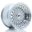 JR Wheels JR9 15x9 ET10 4x100/108 Silver w/Machined Lip+Silver Rivets - Japan Racing vanteet - 5902211970613 - 1