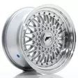 JR Wheels JR9 16x8 ET25 4x100/108 Silver w/Machined Lip+Silver Rivets - Japan Racing vanteet - 5902211928553 - 1
