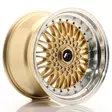JR Wheels JR9 17x10 ET20 5x112/120 Gold w/Machined Lip - Japan Racing vanteet - 5902211907923 - 1