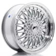JR Wheels JR9 17x7,5 ET35 5x112/120 Silver w/ Machined Lip+Silver Rivets - Japan Racing vanteet - 5906871106603 - 1