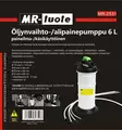 Öljynvaihtopumppu 6L - Autotyökalut ja tarvikkeet - 6430074693503 - 3