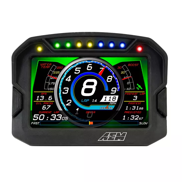 AEM CD-5 Monitoiminäyttö CAN-väylään 5" (GPS ja Dataloggaus) - Dash Display Monitoiminäytöt - 30-5603 - 1