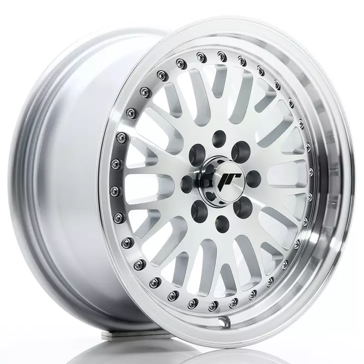 JR Wheels JR10 15x7 ET30 4x100/108 Silver Machined Face - Japan Racing vanteet - 5902211912613 - 1