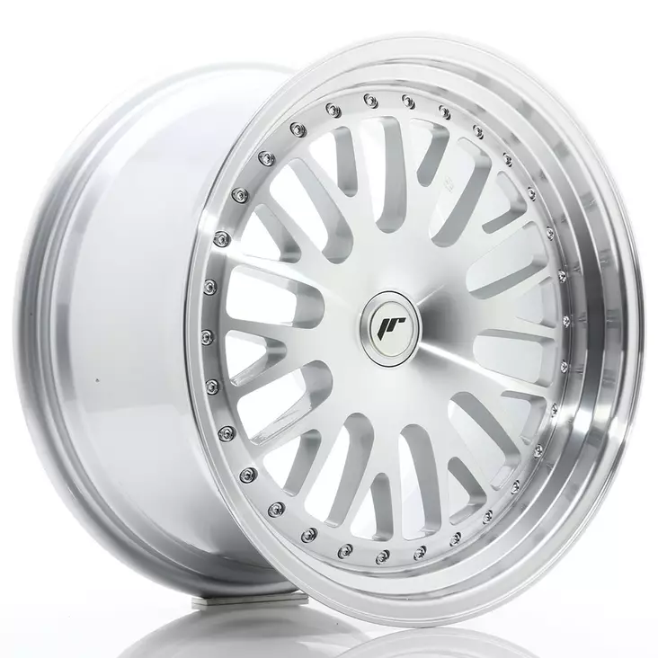 JR Wheels JR10 18x9,5 ET20-40 Blank Silver Machined Face - Japan Racing vanteet - 5902211911043 - 1