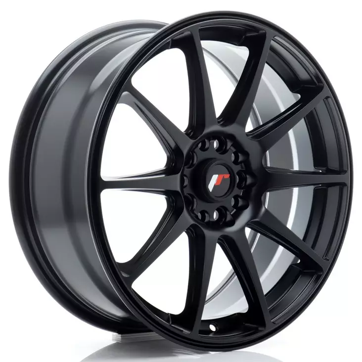 JR Wheels JR11 18x7,5 ET40 5x112/114 Matt Black - Japan Racing vanteet - 5902211997993 - 1