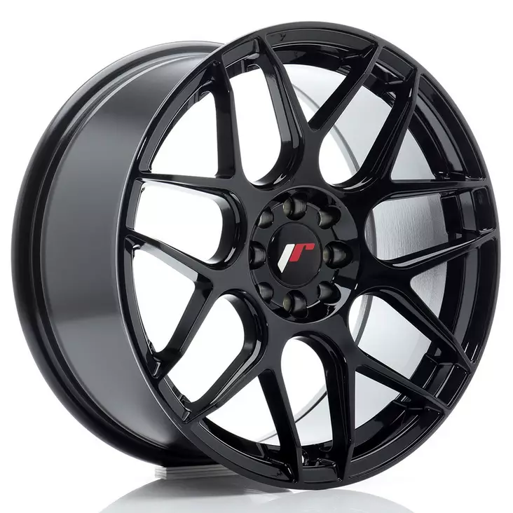 JR Wheels JR18 17x8 ET35 5x100/114 Gloss Black - Japan Racing vanteet - 5902211993803 - 1