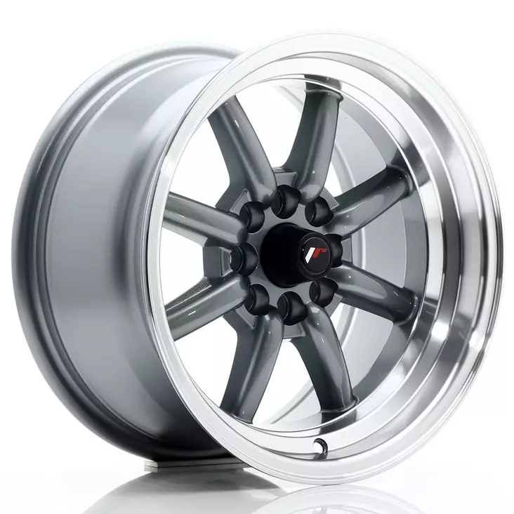 JR Wheels JR19 15x8 ET0 4x100/114 Gun Metal - Japan Racing vanteet - 5902211912033 - 1
