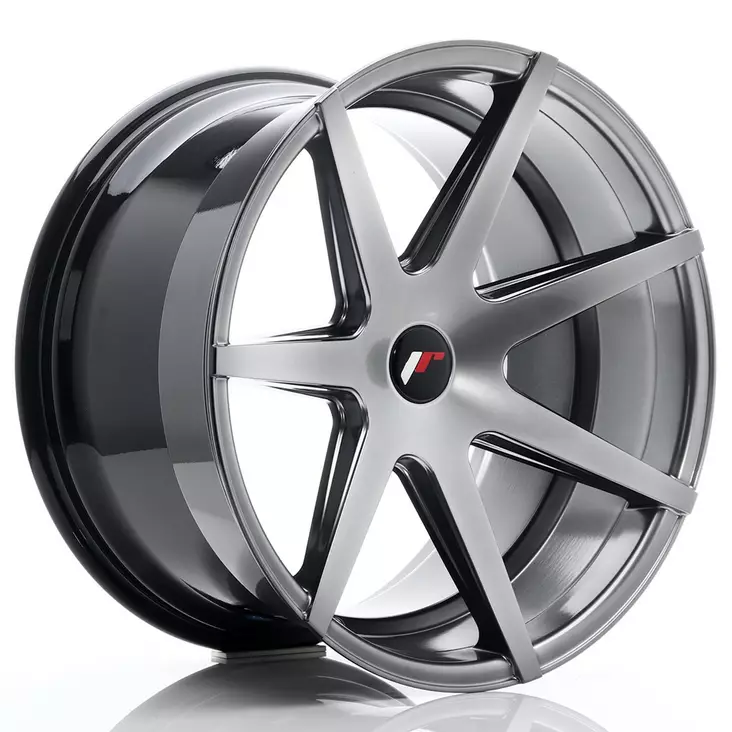 JR Wheels JR20 20x11 ET20-30 5H Blank Hyper Black - Japan Racing vanteet - 5902211915843 - 1