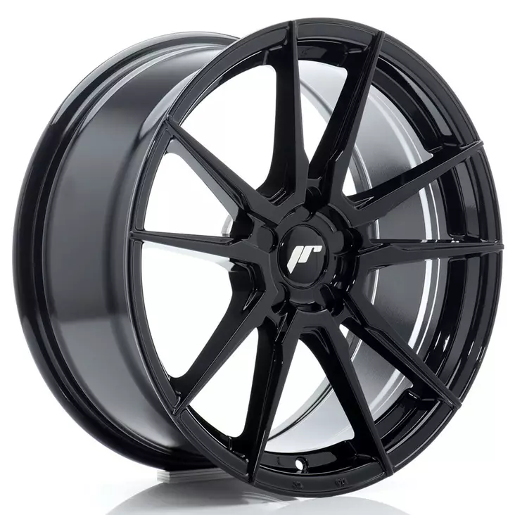 JR Wheels JR21 18x8,5 ET45 5x112 Gloss Black - Japan Racing vanteet - 5906871113823 - 1