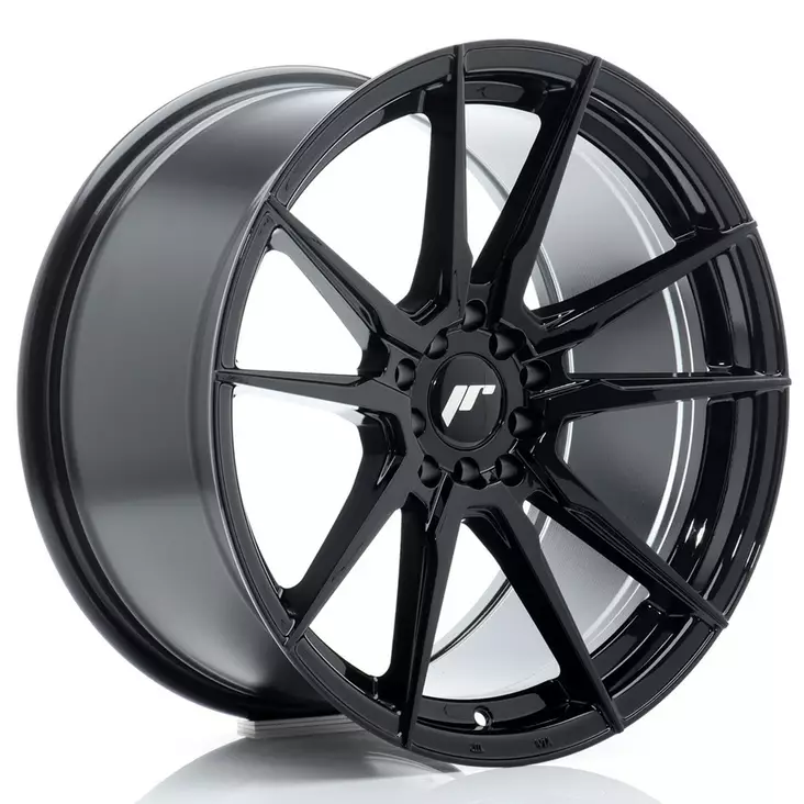 JR Wheels JR21 18x9,5 ET35 5x100/120 Gloss Black - Japan Racing vanteet - 5902211996323 - 1