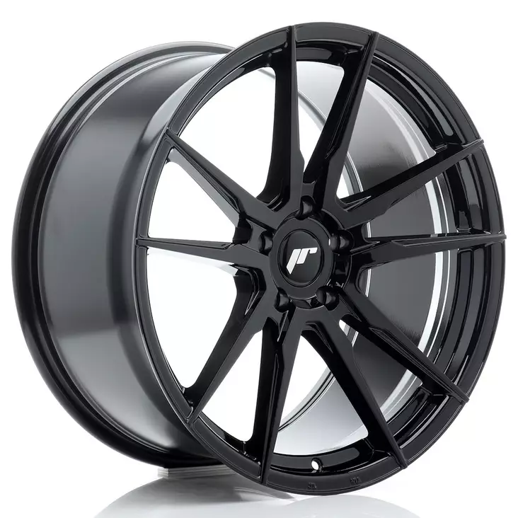 JR Wheels JR21 20x10 ET40 5x120 Gloss Black - Japan Racing vanteet - 5906871103503 - 1