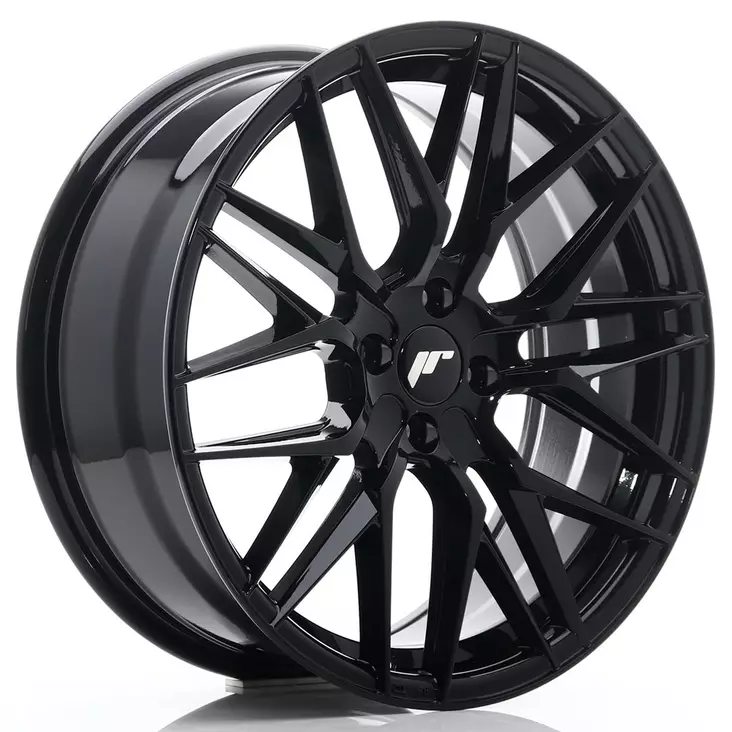 JR Wheels JR28 18x7,5 ET40 4x100 Gloss Black - Japan Racing vanteet - 5902211954323 - 1