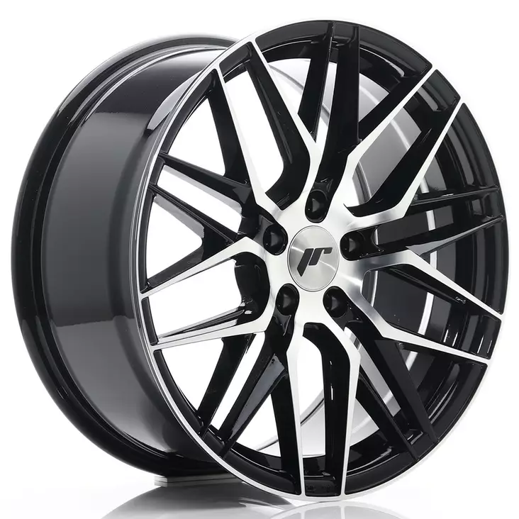 JR Wheels JR28 18x8,5 ET40 5x114,3 Gloss Black Machined Face - Japan Racing vanteet - 5902211958123 - 1