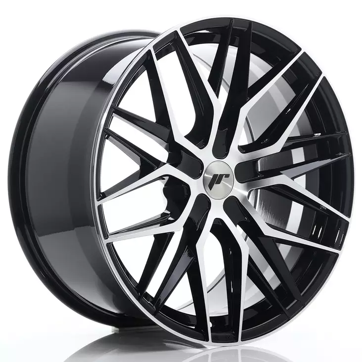 JR Wheels JR28 21x10,5 ET15-55 5H BLANK Gloss Black Machined Face - Japan Racing vanteet - 5902211938163 - 1