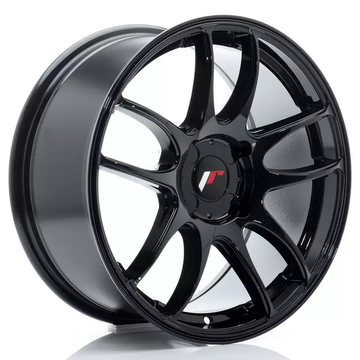 JR Wheels JR29 17x8 ET20-38 4H BLANK Gloss Black - Japan Racing vanteet - 5902211992813 - 1