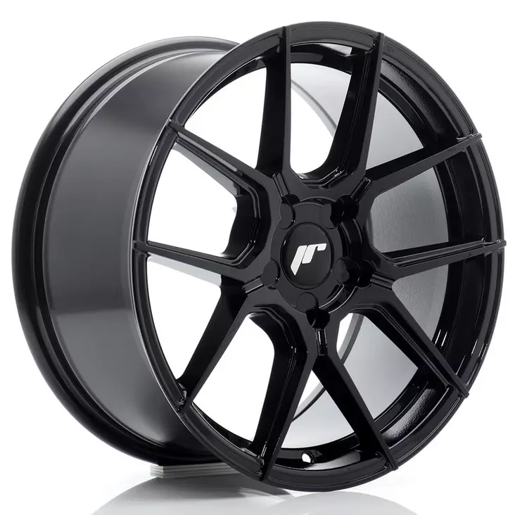 JR Wheels JR30 17x8 ET20-40 5H BLANK Gloss Black - Japan Racing vanteet - 5902211900573 - 1