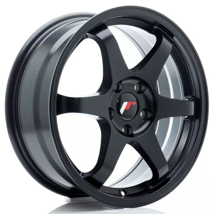 JR Wheels JR3 17x7 ET40 5x114,3 Matt Black - Japan Racing vanteet - 5902211989233 - 1